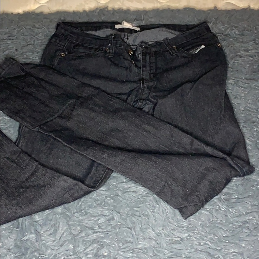 black jeans